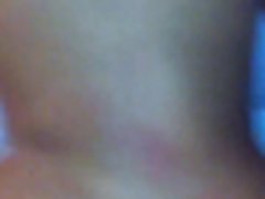 항문성을 가진 아시아 아내가