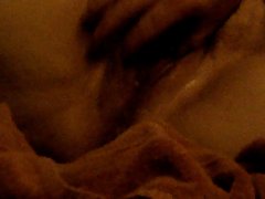 아내는 습식 음부