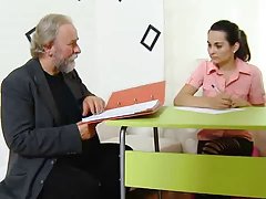 Horny old teacher