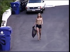 연 뜨거운 십대인 니스 rack 파괴 모두 끝나