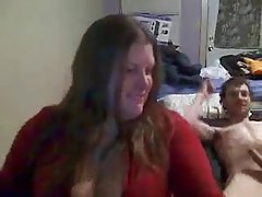 아마추어 새끼 뚱 보 큰 가슴 제비