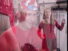 단순한 사람에있는 십대 소녀