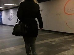 정액 공공 08에서 여자 뒤에