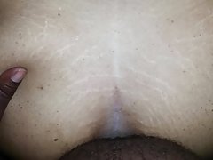 블랙 뚱 보 엄마 엉덩이 입