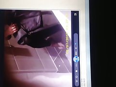 화장실 섹시 한 레즈비언