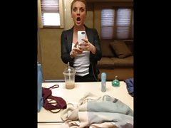 kaley cuoco-도전 음을 하다