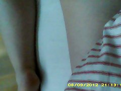 둔부와 다리의 성숙한 띠내