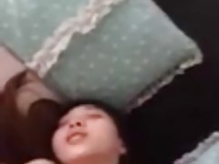 귀여운 중국의 걸스 moan