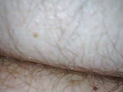 그녀의 털 균열기 전에 그녀는 영이 깨어