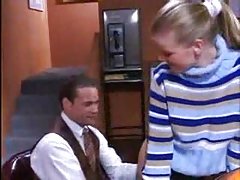 섹시 한 금발 아기