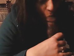 화이트 소녀 토핑에는 케이크