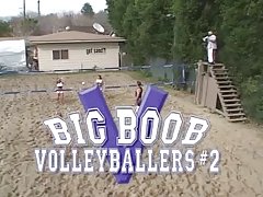 Big boob volleyballers