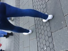 양파 엉덩이 프 베이 schlampe 청바지