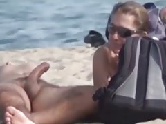 Amateurs 에 nudist beach