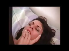 뜨거운 털이 섹시한중년여성이 망가져 가는 항문