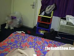 섹시한중년여성 ebony 머리는 의사 견과 근거한 날름 날름 후드카의 귀영나팔 2