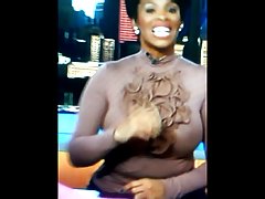 앵커 달린 힐 거 대 한 가슴